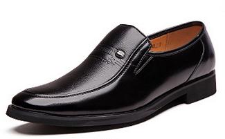 Tangnest 2017 New Men's Dress Shoes Split Leather Oxfords Casual  Round Toe Low Heels Shoe Male Slip-On Business Shoes XMP332