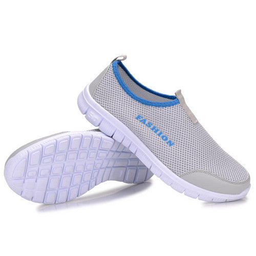 HEE GRAND 2017 Summer Casual Shoes Male Lazy Network Shoes Men Foot Wrapping Breathable Shoes Drop Shipping Size 46 XMR199