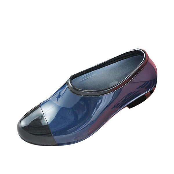 HEE GRAND Candy Color Women's Shoes Fashion Shallow Rainboots Anti-slip Waterproof Rubber Boots XWX4269