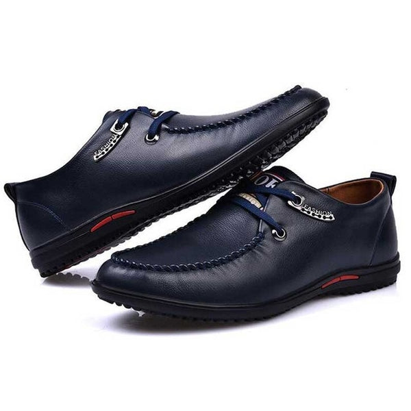 Tangnest 2017 New Men Casual Shoes Solid Round Toe Lace Up Flats For Man British Style PU Leather Shoes Man Dress Shoes XMR2427