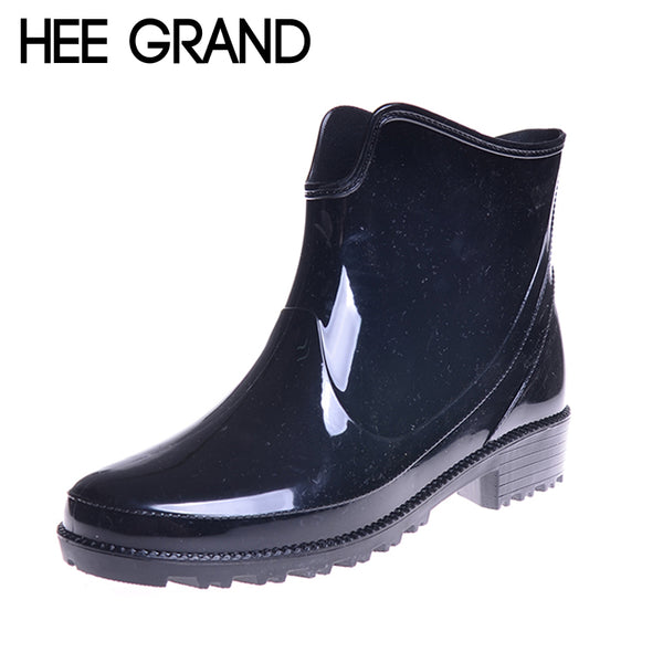 Europe Style Women's Leopard Rainboots All Match Ankle Rubber Boots Fashion Anti-slip Woman's Foot Wear Rainning Shoes XWX4271