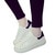 Women Casual Shoes 2017 Lace-up White Flat Canvas Shoes Print Espadrilles Flats Zapatillas Deportivas Zapatos Mujer XWD2564