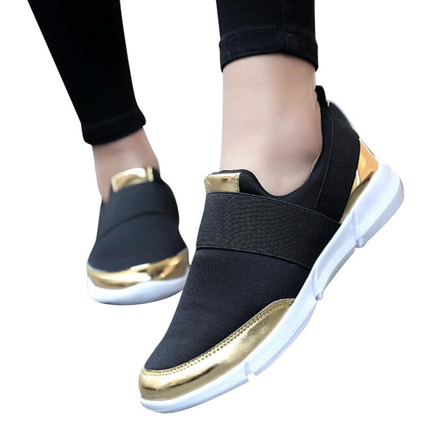 HEE GRAND Women Casual loafers Breathable Summer Flat Shoes Woman Slip on Casual Shoes 2018 New Flats Shoes size 35-42 XWC1276