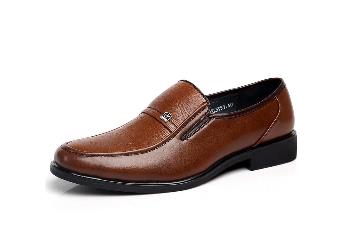 Mens Fashion soft leather business shoes casual Breathable high quality oxfords men's flats wholesale