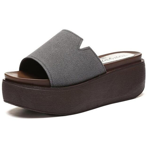 HEE GRAND 2018 Women New Slippers Flats with Platform Women Fashion Causal Slide fit for Indoor and Outdoor Shoes XWT1133