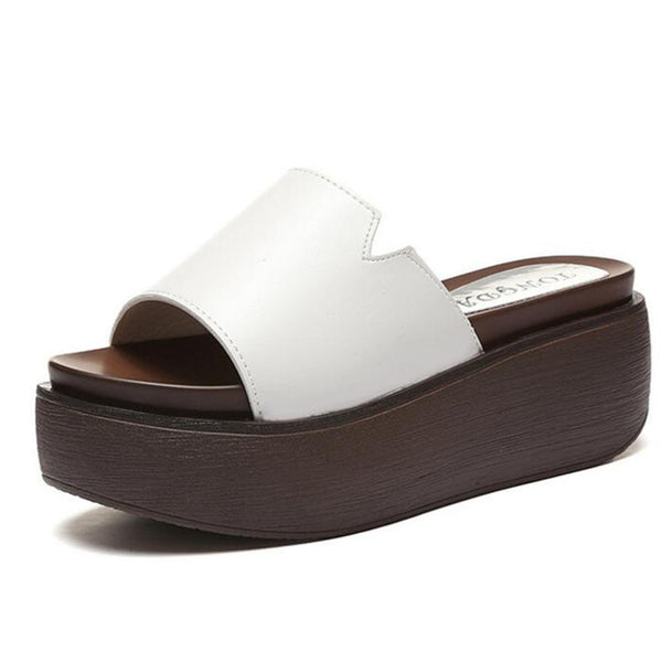 HEE GRAND 2018 Women New Slippers Flats with Platform Women Fashion Causal Slide fit for Indoor and Outdoor Shoes XWT1133