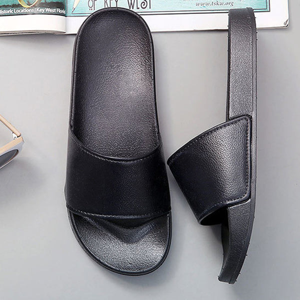 HEE GRAND Women Slippers Flats with Platform Women Fashion Causal Slide Waterproof BathRoom Slide Plain Shoes XWT1140